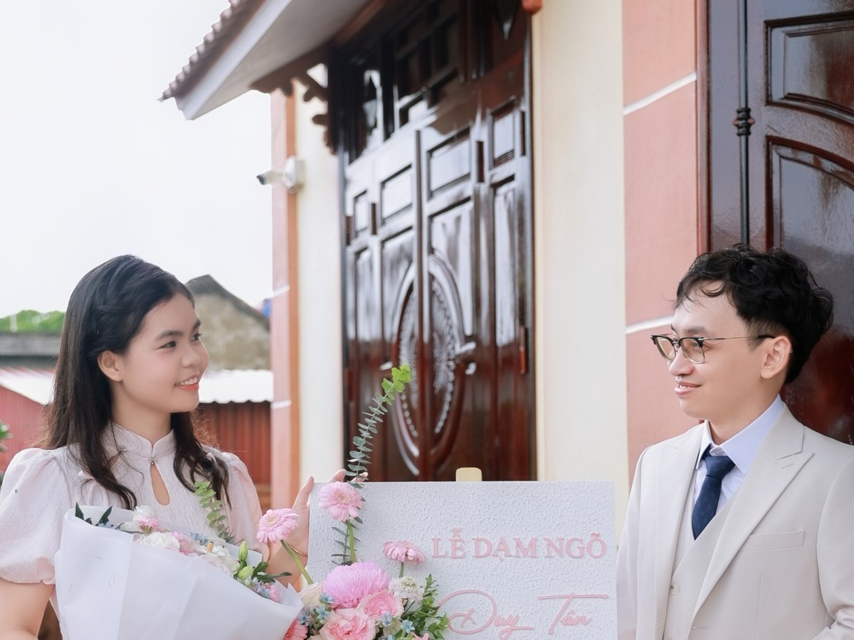 Duy Tân & Khánh Chi Lễ Dạm Ngõ